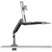 Tripp Lite by Eaton WorkWise WWSS1332C Desk Mount for Workstation, Flat Panel Display, Monitor, TV, Display Screen - Black - 1 Display(s) Supported - 32" Screen Support - 18 lb (8164.66 g) Load Capacity - 75 x 75, 100 x 100