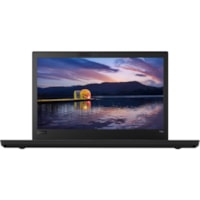 Lenovo ThinkPad T480 20L5000UUS 14" Notebook - Intel Core i7 8th Gen i7-8550U - 8 GB - 256 GB SSD - Black - 1920 x 1080 - Windows 10 Pro - Intel UHD Graphics 620 - In-plane Switching (IPS) Technology - Front Camera/Webcam - 13.90 Hours Battery Run Time - IEEE 802.11ac Wireless LAN Standard