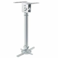 Manhattan Ceiling Mount for Projector - Silver - Height Adjustable - 44.09 lb (20000 g) Load Capacity - Aluminum