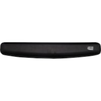 Adesso Memory Foam Keyboard Wrist Rest - 0.88" (22.35 mm) x 3.25" (82.55 mm) Dimension - Black - Rubber, Fiber, Memory Foam - Anti-slip