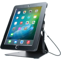 CTA Digital Desk Mount for iPad Air, iPad Pro, iPad - Black - 1