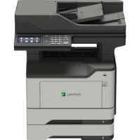 MX522adhe Multifunction Monochrome Laser Printer - Copier/Fax/Printer/Scanner - 46 ppm Mono Print - 1200 x 1200 dpi Print - Automatic Duplex Print - Up to 120000 Pages Monthly - 350 sheets Input - Color Scanner - 1200 dpi Optical Scan - Monochrome Fax - Gigabit Ethernet - USB - For Plain Paper Print