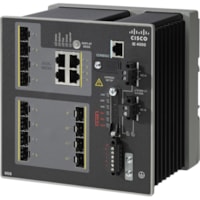 Commutateur Ethernet 4000 IE-4000-8GS4G-E 4 Ports Gérable - Gigabit Ethernet - 1000Base-T, 1000Base-X - Remis à Neuf Cisco - 4 Ports - Gérable - Gigabit Ethernet - 1000Base-T, 1000Base-X - Remis à Neuf - 3 Couche supportée - 8 Emplacements SFP - Fibre Optique, Paire to