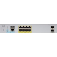 Cisco Catalyst 2960-L Ethernet Switch - 8 Ports - Manageable - Gigabit Ethernet - 10/100/1000Base-T, 1000Base-X - Refurbished - 4 Layer Supported - Modular - 2 SFP Slots - 110 W Power Consumption - Twisted Pair, Optical Fiber - Desktop, Rack-mountable