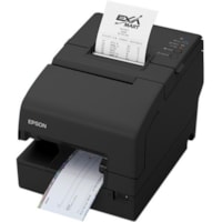 Epson Omnilink Tm-h6000v Dot Matrix Printer - Color - Desktop - Receipt Print - 13.78 In/s Mono - 200 Dpi - Wireless Lan - Check, Roll Paper, Cassette, Slip, Receipt- No power supply - 13.78 in/s (350 mm/s) Mono - 200 dpi - For PC