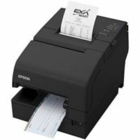 Epson OmniLink TM-H6000V Business Thermal Transfer Printer - Monochrome - Receipt Print - USB - Serial - Bluetooth - Wireless LAN - Near Field Communication (NFC) - With Cutter - Black, White - 350 mm/s Mono - 180 x 180 dpiAutomatic Cutting - For PC