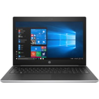 HP ProBook 455 G5 15.6" (396.24 mm) Notebook - AMD A-Series 7th Gen A9-9420 - 4 GB - 500 GB HDD - English, French Keyboard - Natural Silver - 1366 x 768 - Windows 10 Pro - AMD Radeon R5 Graphics - Twisted nematic (TN) - Front Camera/Webcam - 8.50 Hours Battery Run Time - IEEE 802.11ac Wireless LAN S