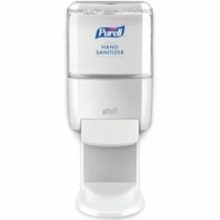 PURELL® ES4 Hand Sanitizer Dispenser, Push-Style - Manual - 1.27 quart (1200 mL) Capacity - Locking Mechanism, Durable, Wall Mountable - White - 1 Each