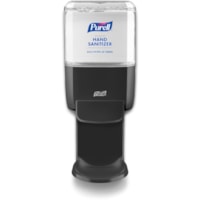 Distributeur de savon/désinfectant PURELL® - Manuel - 1,27 quart (1200 mL) Capacité - Mécanisme de verrouillage, Résistants, Fixation Murale - Graphite - 1 chaque