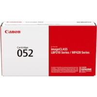 Canon 052 Original Laser Toner Cartridge - Black Pack - 3100 Pages