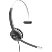 Casque 531 Filaire Sur tête Mono Canal Cisco - Mono Canal - Déconnexion rapide - Filaire - 90 Ohm - 50 Hz à 18 kHz - Sur tête - Monaural - Supra-aural - Electret, Condensateur, Uni directionnel Microphone - Antibruit