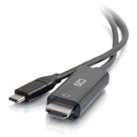 Câble audiovisuel 3 pi (0,91 m) HDMI/USB C2G - 3 pi (0,91 m) HDMI/USB Câble audiovisuel pour Périphérique audio/vidéo, HDTV, Projecteur - Supports up to 3840 x 2160 - Noir