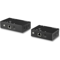 StarTech.com HDMI Over CAT6 Extender - Power Over Cable - 4K 60Hz Up to 70m / 230 ft - 1080p 60Hz up to 100m / 328 ft - Extend HDMI over CAT6 cabling to a remote location with support for 4K60Hz at 230ft & 1080p60Hz at 328ft - 4K HDMI extender over CAT6 - HDMI extender over CAT6 - 4K HDMI over CAT6 