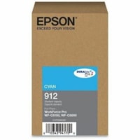 Epson DURABrite Pro 912 Original Standard Yield Inkjet Ink Cartridge - Cyan Pack - 1700 Pages