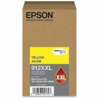 Epson DURABrite Pro 912XXL Original Extra High Yield Inkjet Ink Cartridge - Yellow Pack - 8000 Pages