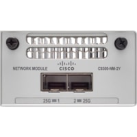 Cisco Catalyst 9300 2 x 25G Network Module - For Optical Network, Data NetworkingOptical Fiber25 Gigabit Ethernet - 2.0 x Expansion Slots - Plug-in Module