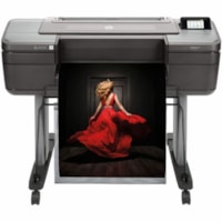 HP Designjet Z9+ PostScript Inkjet Large Format Printer - 24" Print Width - Color - 9 Color(s) - 73.9 m²/h Color Speed - 2400 x 1200 dpi - USB - Ethernet - Roll Paper, Cut Sheet, Photo Paper, Fine Art Paper, Adhesive Paper, Banner, Bond Paper, Coated Paper, Backlit - Floor Standing Supported