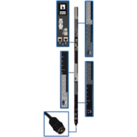 Tripp Lite by Eaton PDU3EVS6H50 30-Outlet PDU - Switched - Hubbell CS8365C - 6 x IEC 60320 C19, 24 x IEC 60320 C13 - 230 V AC - 0U - Vertical - Rack-mountable 