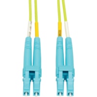 Tripp Lite series - Câble réseau N820-03M-OM5 - 10 pi (3,05 m) Fibre Optique Câble réseau pour Périphérique réseau - 100 Gbit/s - Câble de Raccordement - 50/125 µm - Lime
