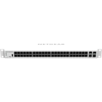 Netgear Insight Managed Smart Cloud Switch - 52 Ports - Manageable - 3 Layer Supported - 2 SFP Slots - Twisted Pair, Optical Fiber - Rack-mountable, Desktop - 5 Year Limited Warranty