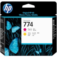 HP 774 Original Inkjet Printhead - Magenta, Yellow Pack - Inkjet