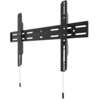 Kanto PF300 Wall Mount for Flat Panel Display - Black - 1 Display(s) Supported - 90" Screen Support - 150 lb (68038.86 g) Load Capacity - 100 x 100, 600 x 400 - Steel - 1