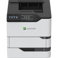 Lexmark MS820e MS822de Desktop Laser Printer - Monochrome - 55 ppm Mono - 1200 x 1200 dpi Print - Automatic Duplex Print - 650 Sheets Input - Ethernet - 250000 Pages Duty Cycle - Plain Paper Print - USB