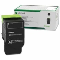 Lexmark Original Extra High Yield Laser Toner Cartridge - Black - 1 Each - 6000 Pages