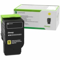 Cartouche toner Unison D'origine Très élevé Rendement Laser - Jaune Lexmark - Laser - Rendement Très élevé