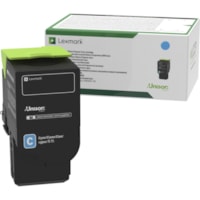 Lexmark - Cartouche toner Unison D'origine Standard Rendement Laser - Cyan - 1 chaque - Laser - Rendement Standard - 1 Unité