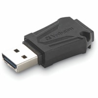 Verbatim 64GB ToughMAX USB Flash Drive - 64 GB - USB 2.0 - Black - Lifetime Warranty - 1 Each