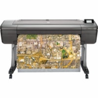 HP DesignJet HD Pro Z6 PostScript Imprimante grand format à jet d'encre - 44po Largeur d'impression - Couleur - 6 Couleur(s) - 80.5 m²/h Vitesse de couleur - 2400 x 1200 dpi - USB - Ethernet - Papier, Papier en rouleau, Massicot - Position au sol supportée