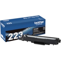 Cartouche toner TN-223BK D'origine Standard Rendement Laser - Noir - 1 chaque Brother - Laser - Rendement Standard - 1 Unité