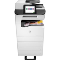 HP PageWide Enterprise 785z+ Page Wide Array Multifunction Printer-Color-Copier/Fax/Scanner-75 ppm Mono/75 ppm Color Print-2400x1200 dpi Print-Automatic Duplex Print-125000 Pages-650 sheets Input-600 dpi Optical Scan-Color Fax-Wireless LAN - Copier/Fax/Printer/Scanner - 75 ppm Mono/75 ppm Color Prin