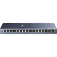 Commutateur Ethernet TL-SG116 16 Ports - Gigabit Ethernet - 10/100/1000Base-T TP-Link - 16 Ports - Gigabit Ethernet - 10/100/1000Base-T - 2 Couche supportée - 10 W Consommation d'énergie - Paire torsadée - Bureau, Fixation au mur - 2 Année Garantie limitée