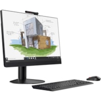 Ordinateur tout-en-un ThinkCentre M920z 10S6002CUS - Intel Core i5 8e génération i5-8500 - 8 Go - 256 Go SSD - 23,8 po - Bureau - Noir Lenovo - 1920 x 1080 - Windows 10 Professionnel 64-bit - Intel UHD Graphics 630 - Graveur DVD