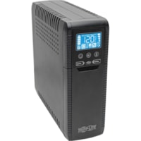 Tripp Lite by Eaton ECO1000LCD 1000VA Tower UPS - Tower - AVR - 7 Hour Recharge - 2 Minute Stand-by - 120 V AC Input - 110 V AC, 115 V AC, 120 V AC Output - Single Phase - 8 x NEMA 5-15R Receptacle(s) - 4 x Battery/Surge Outlet