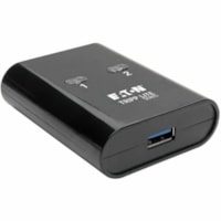 Tripp Lite by Eaton 2-Port USB 3.0 Peripheral Sharing Switch - SuperSpeed - USB - External - 2 USB Port(s) - 2 USB 3.0 Port(s) - PC