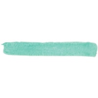 Rubbermaid Commercial Q851 HYGEN Wand Duster Microfiber Replacement Sleeve - 22.70" (576.58 mm) Overall Length - Green - 6 / Pack