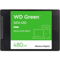 Disque SSD Green WDS480G2G0A 480 Go - 2.5" Interne - SATA (SATA/600) Western Digital - Ordinateur de bureau, Notebook Appareil compatible - 545 Mo/s Taux de transfer maximale en lecture - 3 Année Garantie