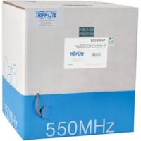 Tripp Lite Cat6 Bulk Cable - 1000ft - Gray