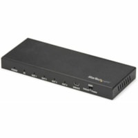 Diviseur de signal - Métal StarTech.com - 4096 x 2160 - 16,40 pi (4998,72 mm) Distance maximale de fonctionnement - 1 x Entrée HDMI - 4 x Sortie HDMI - Métal