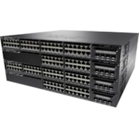 Cisco Catalyst 3650-24PDM-S Switch - 24 Ports - Manageable - Gigabit Ethernet, 10 Gigabit Ethernet - 10/100/1000Base-TX, 10GBase-X - Refurbished - 4 Layer Supported - Modular - 2 SFP Slots - 640 W Power Consumption - Twisted Pair, Optical Fiber - 1U - Rack-mountable, Standalone - Lifetime Limited Wa