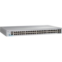 Commutateur Ethernet Catalyst 2960-L WS-C2960L-48PS-LL 48 Ports Gérable - Gigabit Ethernet - 10/100/1000Base-T, 1000Base-X - Remis à Neuf Cisco - 48 Ports - Gérable - Gigabit Ethernet - 10/100/1000Base-T, 1000Base-X - Remis à Neuf - 4 Couche supportée - Modulaire - 4 E