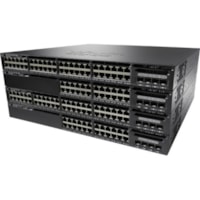 Commutateur de niveau 3 Catalyst 3650 3650-48FQM-S 48 Ports Gérable - Gigabit Ethernet, 10 Gigabit Ethernet - 10/100/1000Base-TX, 10GBase-X - Remis à Neuf Cisco - 48 Ports - Gérable - Gigabit Ethernet, 10 Gigabit Ethernet - 10/100/1000Base-TX, 10GBase-X - Remis à Neuf - 4 Cou