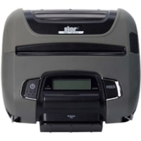 Star Micronics SM-T400i 4" Rugged Portable Thermal Printer - iOS/Android/Windows/Bluetooth/Serial, Tear Bar, Charger Included, No MSR, Gray - iOS/Android/Windows/Bluetooth/Serial, Tear Bar, Charger Included, No MSR, Gray