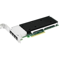 Carte Ethernet 10 gigabits - 10GBase-T - Carte Enfichable Axiom - PCI Express 3.0 x8 - 4 Port(s) - 4 - Paire torsadée - 10GBase-T - Carte Enfichable