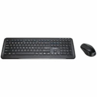 Clavier et souris AKM610BT - QWERTY Targus - USB Sans fil RF 2,40 GHz Clavier - Noir - USB Sans fil RF Souris - Optique - QWERTY - Noir - AA - Comptible avec PC, Mac