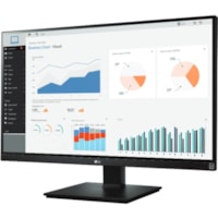 Moniteur LCD 27BK67U-B 27 po Classe 4K UHD - 16:9 - Noir LG - 27 po Visible - LED Rétroéclairage - 3840 x 2160 - 250 cd/m² - HDMI - DisplayPort