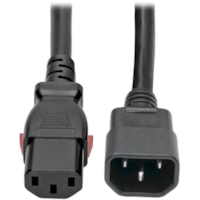 Tripp Lite by Eaton P005-L10 Power Extension Cord - For Computer, Server, Printer, Monitor, PDU, UPS, PC, Router - Black - 10 ft (3.05 m) Cord Length - IEC 60320 C14 / IEC 60320 C13 - International